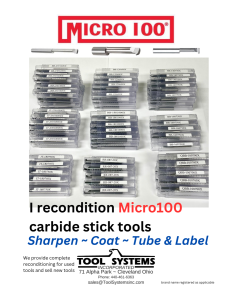 Micro 100 Stick Tools - 1